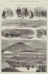 Skizzen bei der Brighton Volunteer Review